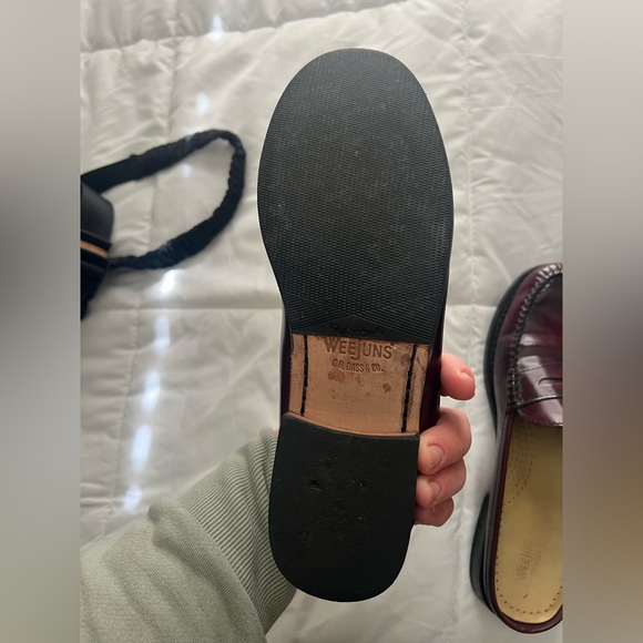 Weejuns mules dark burgundy - Picture 3 of 4